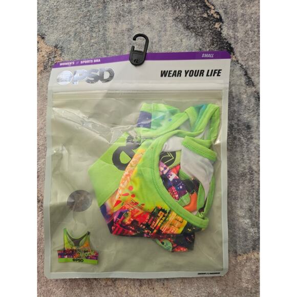 PSD Women's Travel Destination Sports Bra Racerback Sports Bras Size Small NWT - Picture 1 of 4